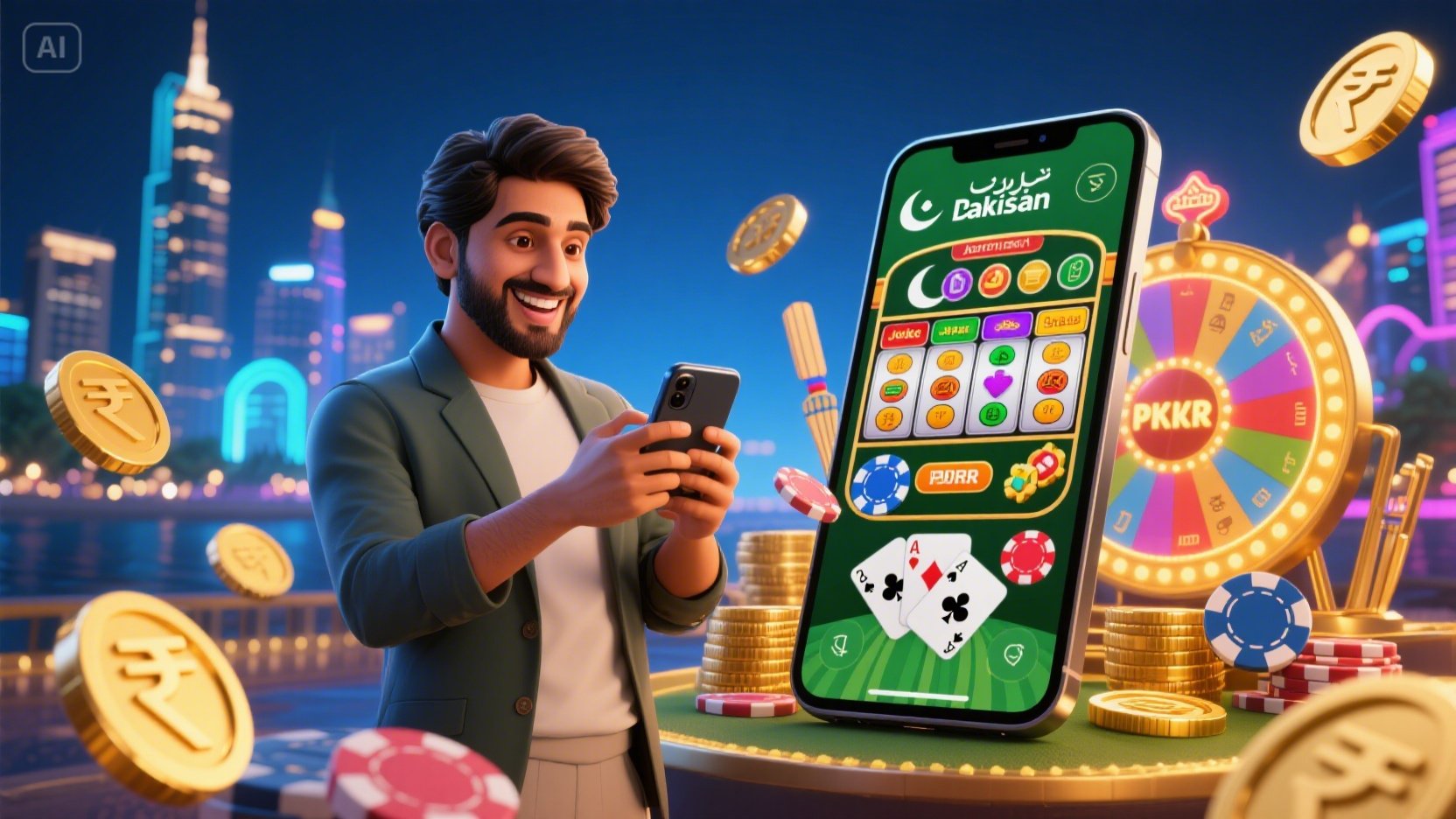 Casino Lucky Mania desktop and mobile interfaces